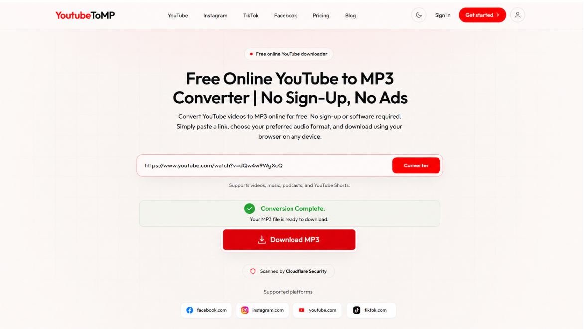 Download Your MP3 File